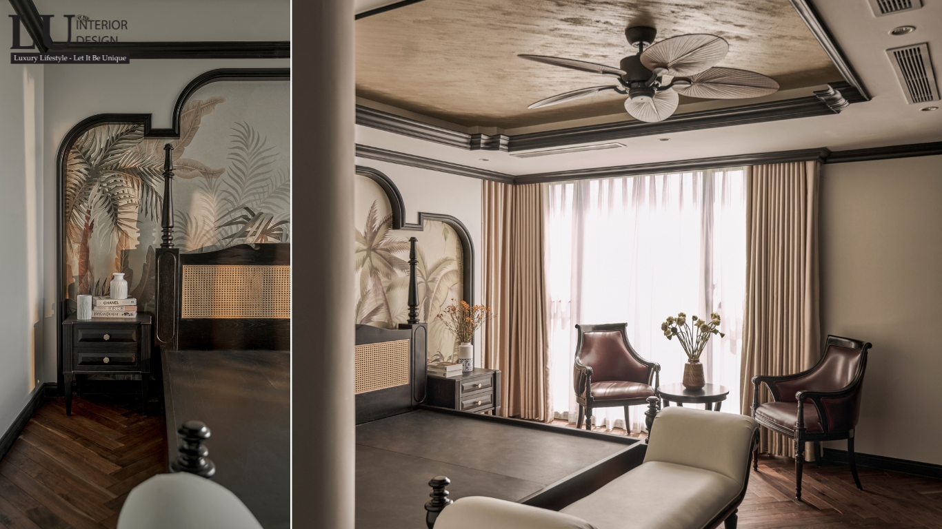Mọi đồ vật đều được lựa chọn tỉ mỉ để không làm mất đi sự thanh thoát của căn phòng