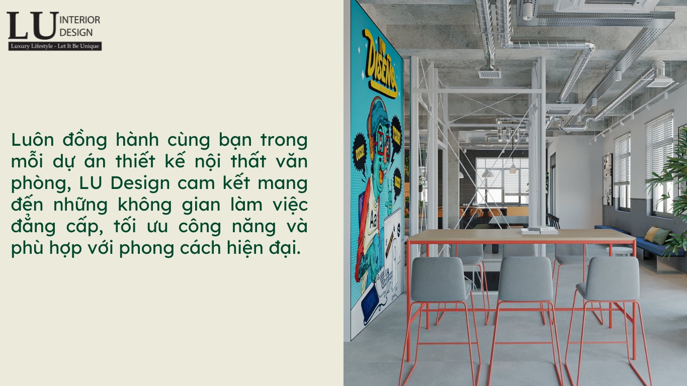 LU Design thiết kế văn phòng thông minh hiện đại
