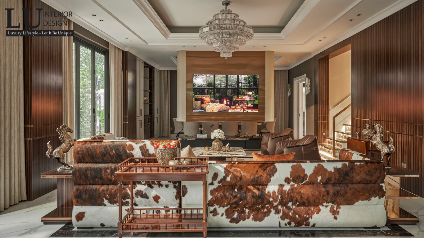 Phong cách thiết kế nội thất sang trọng mang lại Vẻ đẹp xa hoa, đẳng cấp và sự tinh tế trong từng không gian