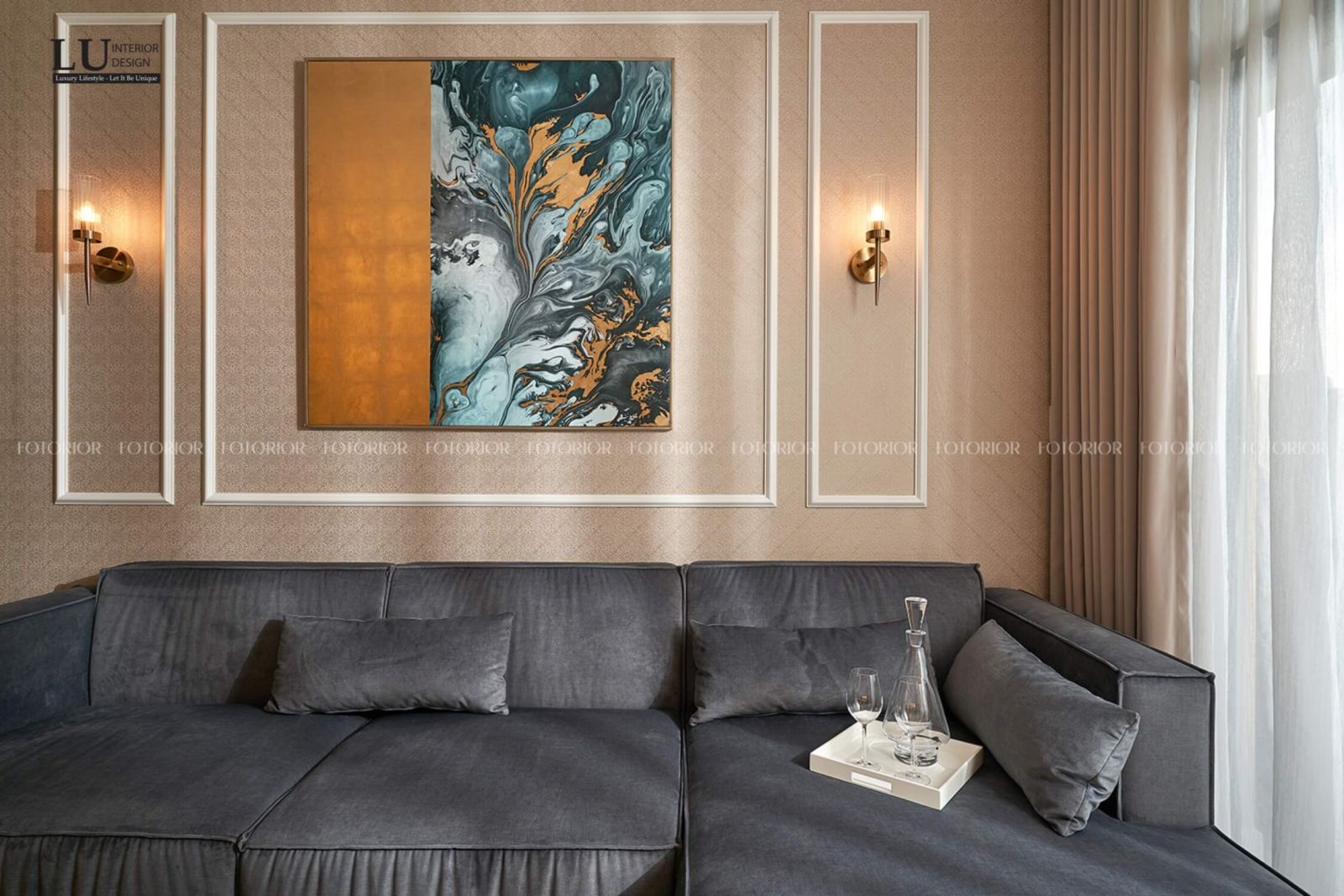 Ghế Sofa dạng chữ L