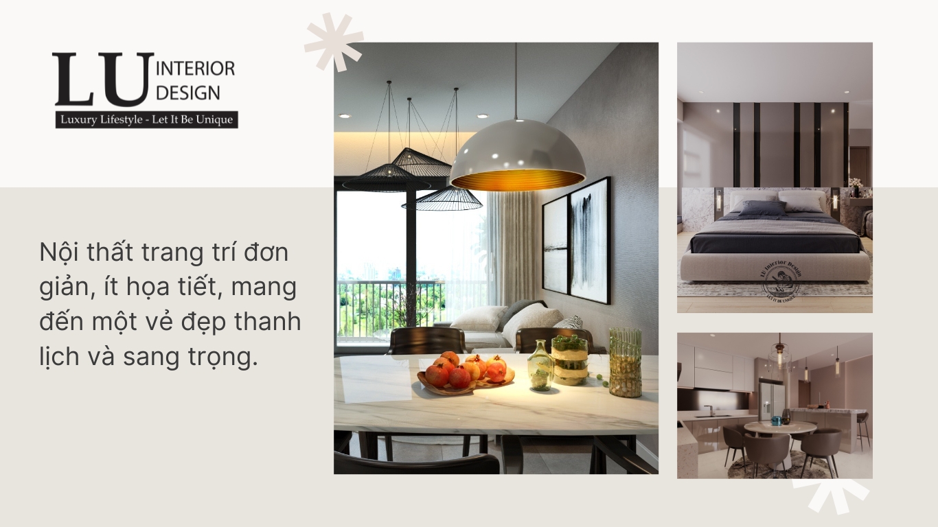 Thiết kế nội thất hiện đại là xu hướng