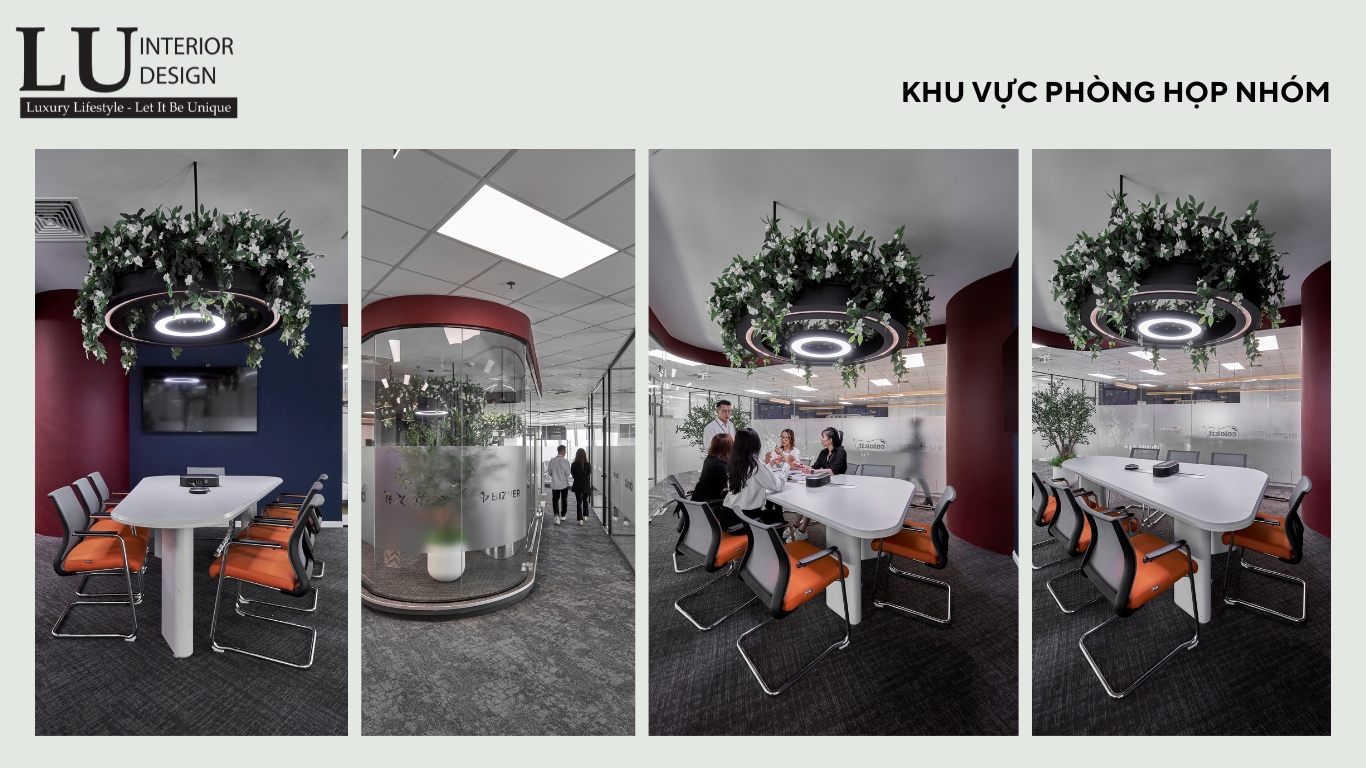 Văn Phòng Thiên Long - Bên trong Khu vực phòng họp nhóm