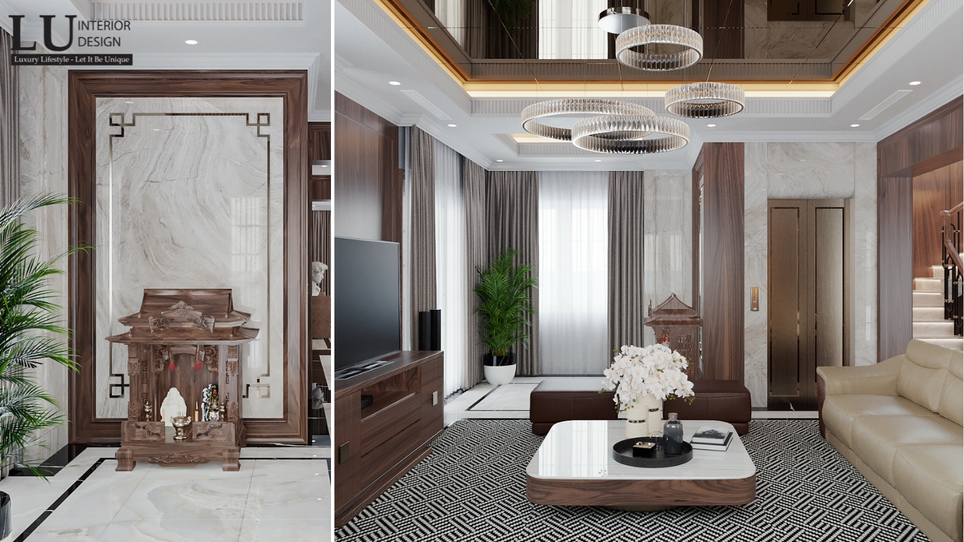 Đồ nội thất tinh tế và bố trí hợp lý
