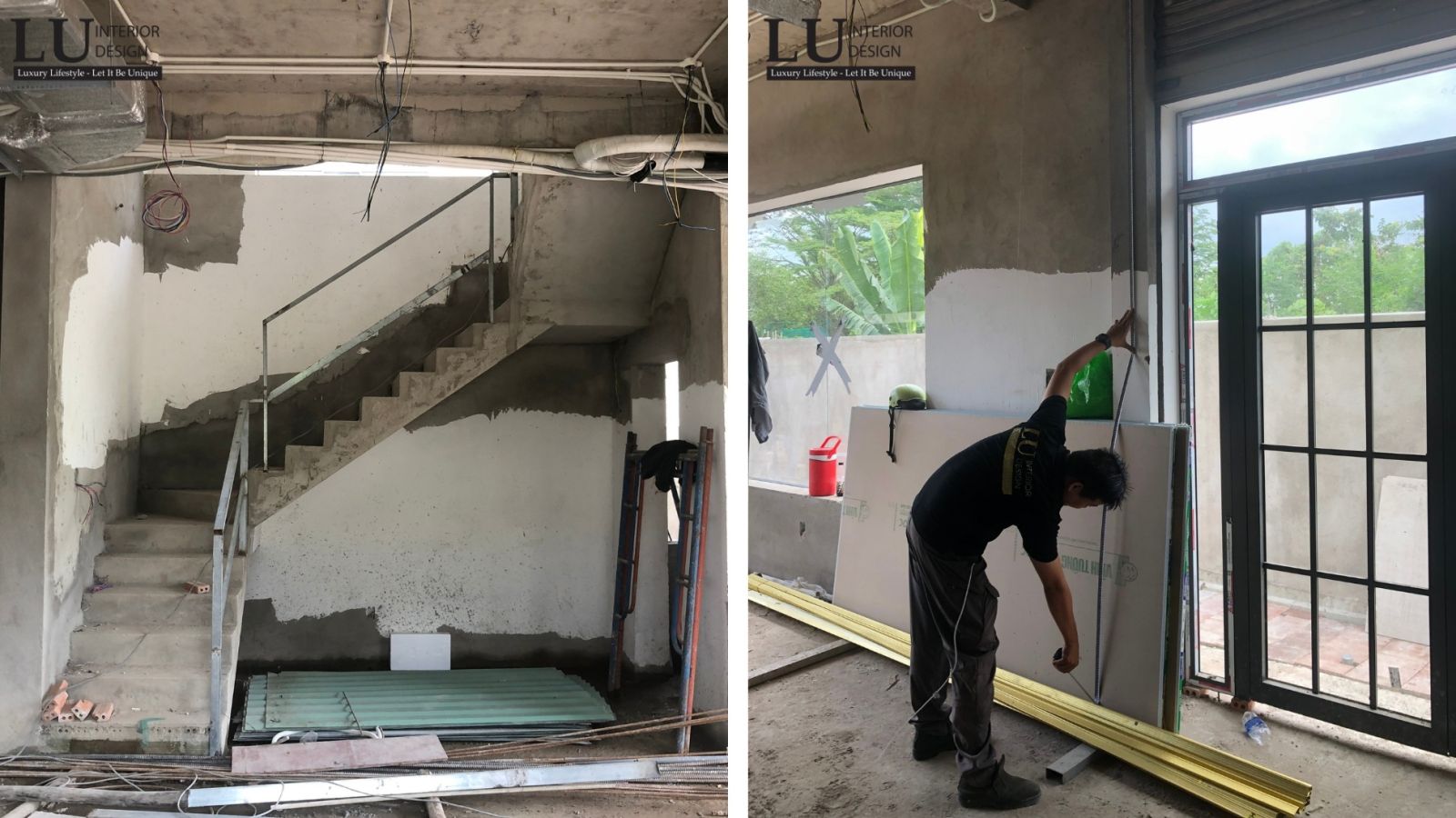 Biệt thự hiện đại tại quận 9 do LU Design thi công