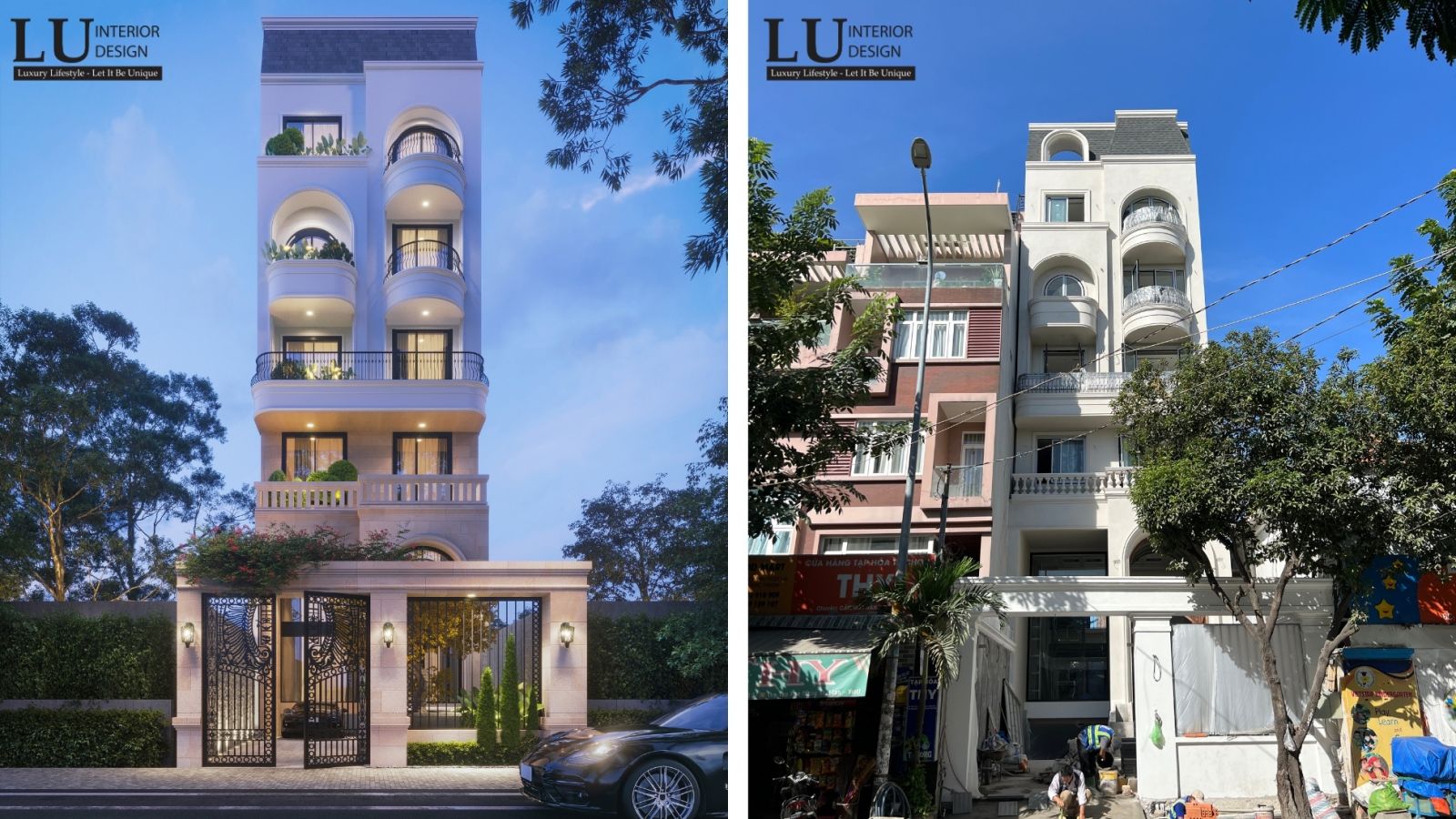 Kim's Villa là một công trình biệt thự sang trọng