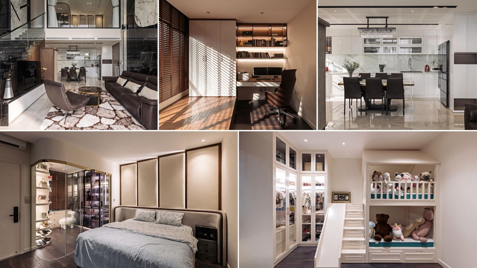 Hình ảnh thực tế hoàn thiện căn hộ Duplex