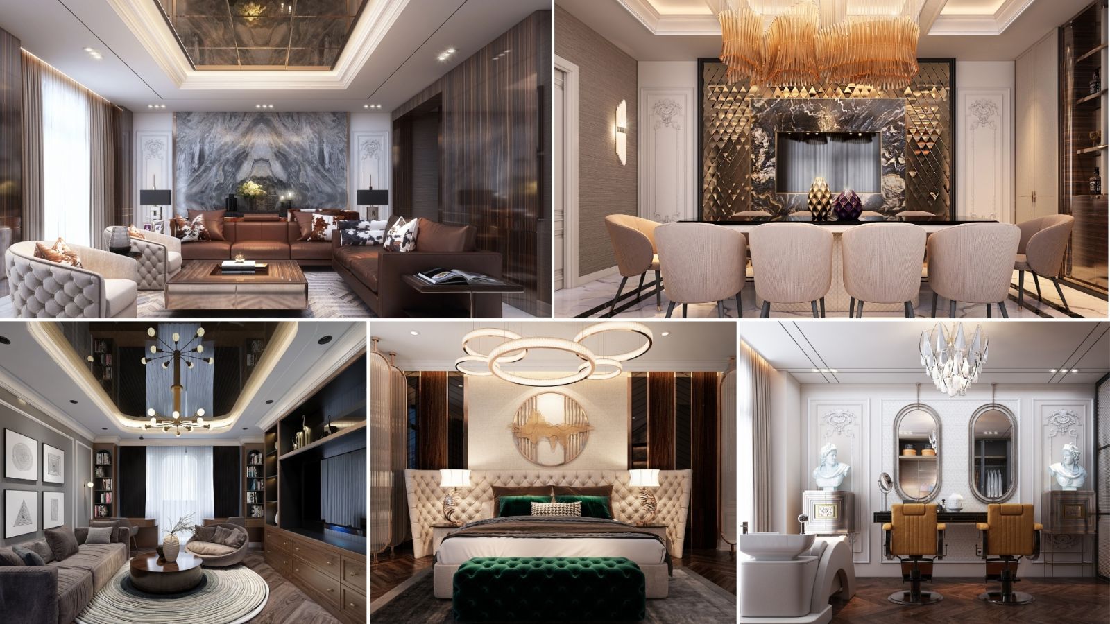 Thiết kế nội thất biệt thự Vitoria phong cách Modern Class đẳng cấp