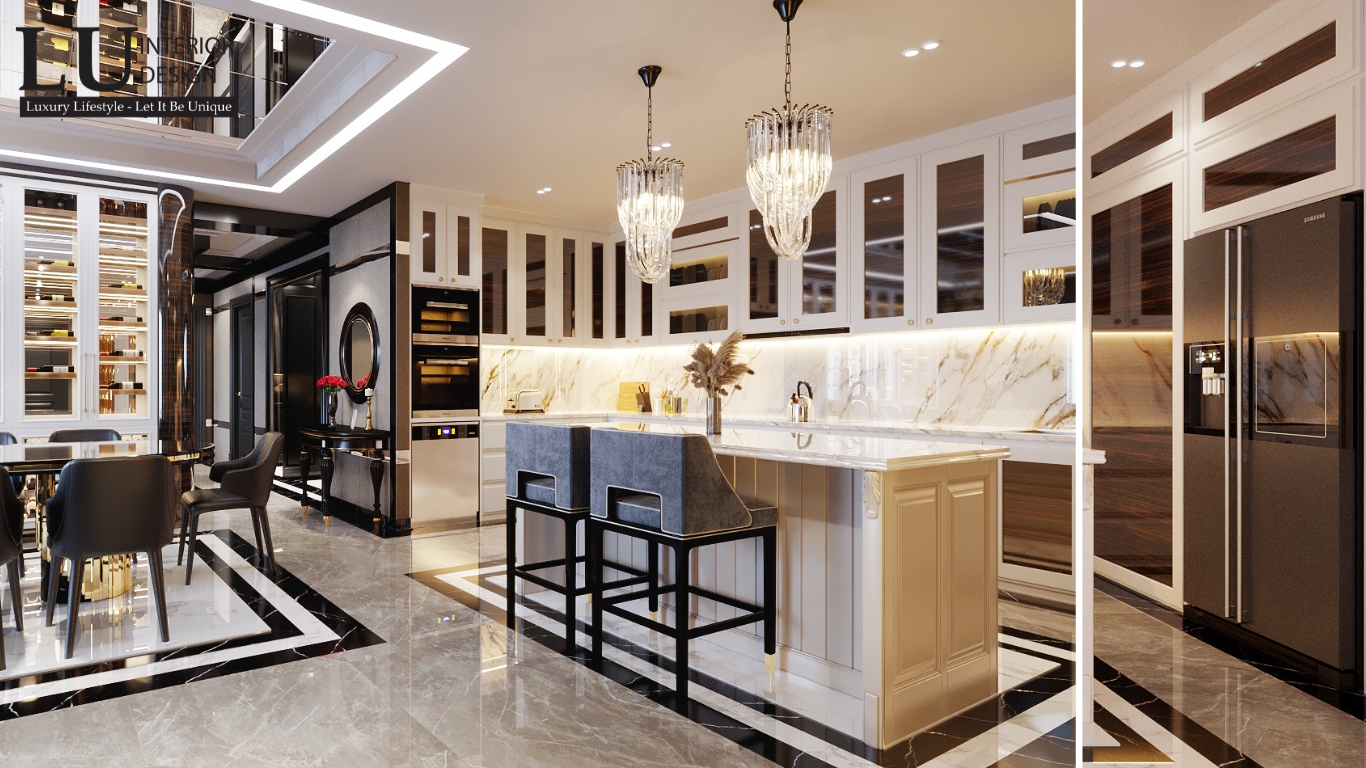Không gian bếp ấm cúng và đầy cảm hứng