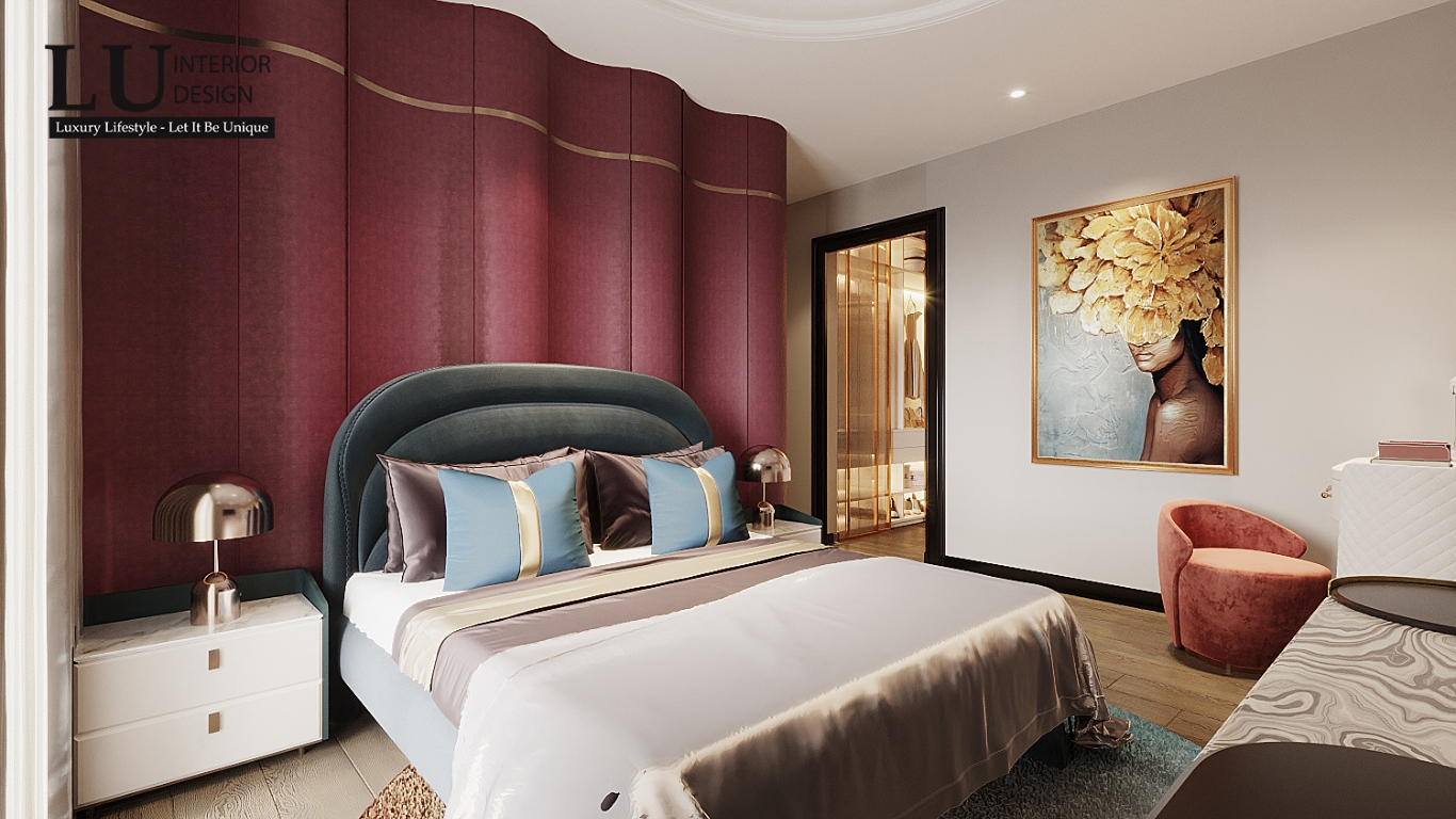 Phòng ngủ con gái được thiết kế tinh tế, dễ thương, phù hợp với sở thích và tính cách của các cô gái trẻ