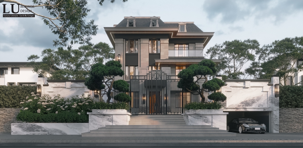 THIẾT KẾ NỘI THẤT BIỆT THỰ CAO CẤP - LU DESIGN