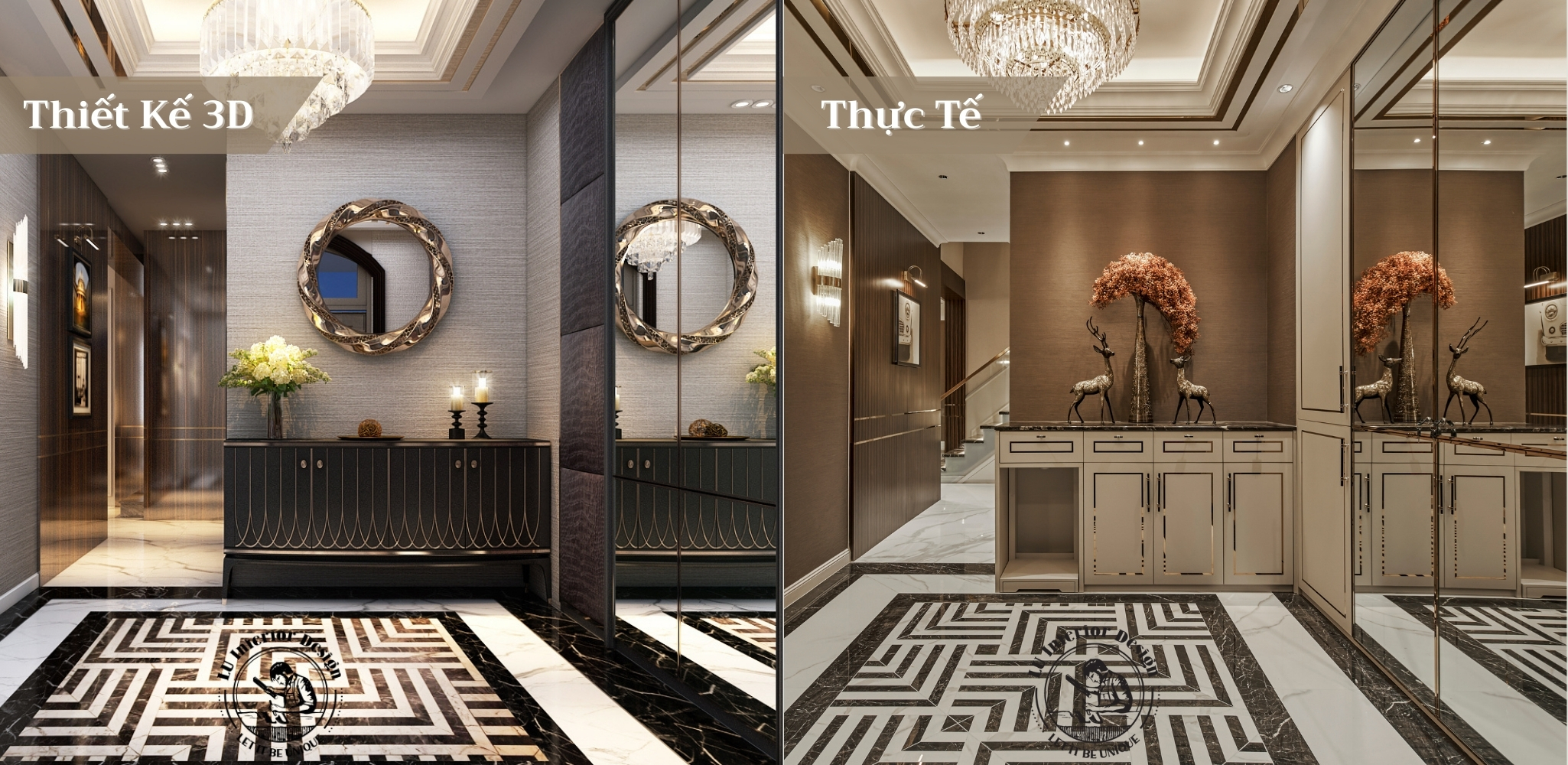 DỊCH VỤ THI CÔNG NỘI THẤT - LU DESIGN