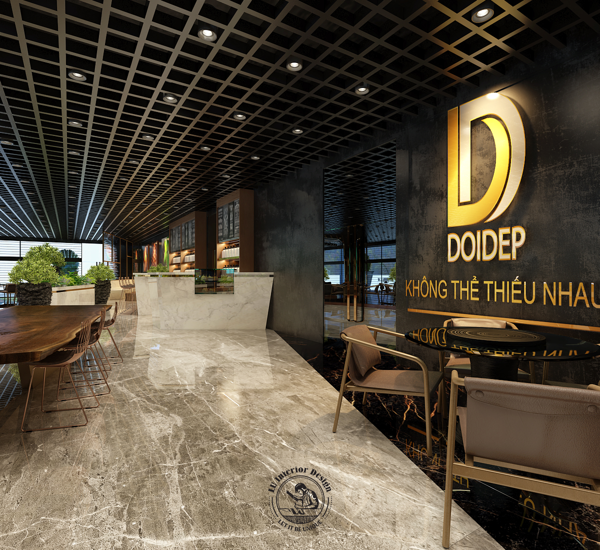 Dịch Vụ Thiết Kế Thi Công Quán Cafe