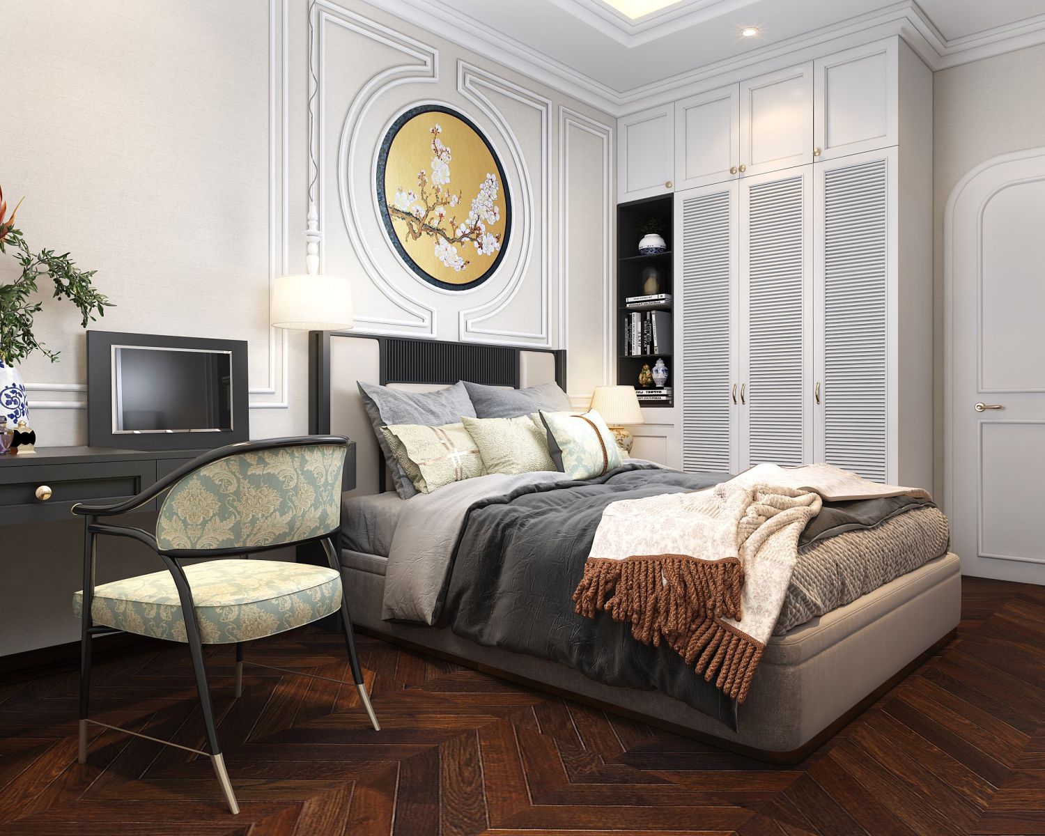 Thi công nội thất nhà phố quận 10 phong cách Indochine